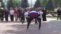 В Севастополе возложили цветы в честь Дня ВМФ России