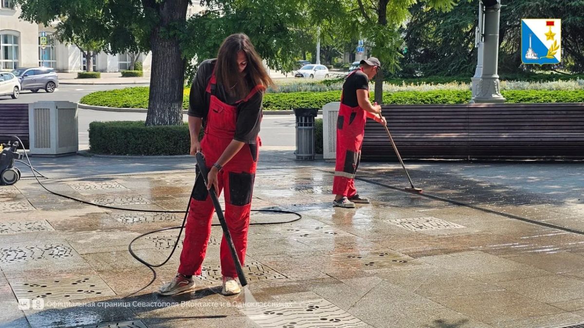 Фонтаны в Севастополе временно отключили, но за ними продолжают ухаживать