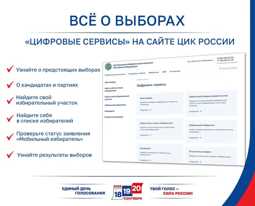 Где можно быстро и удобно узнать все о выборах