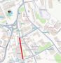 В Алуште на сутки перекрыли часть улицы Хромых из-за пожара в офисном центре