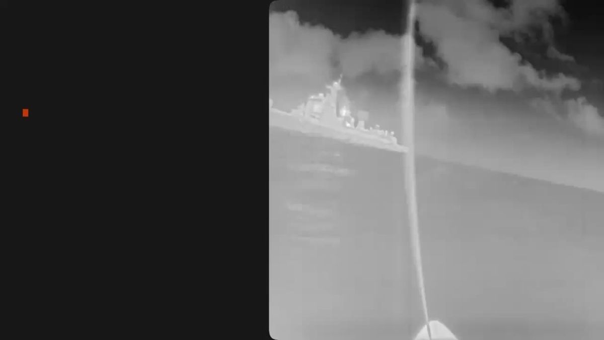 БЭКи прямо у ракетоносцев. китайцы не учли опыт СВО