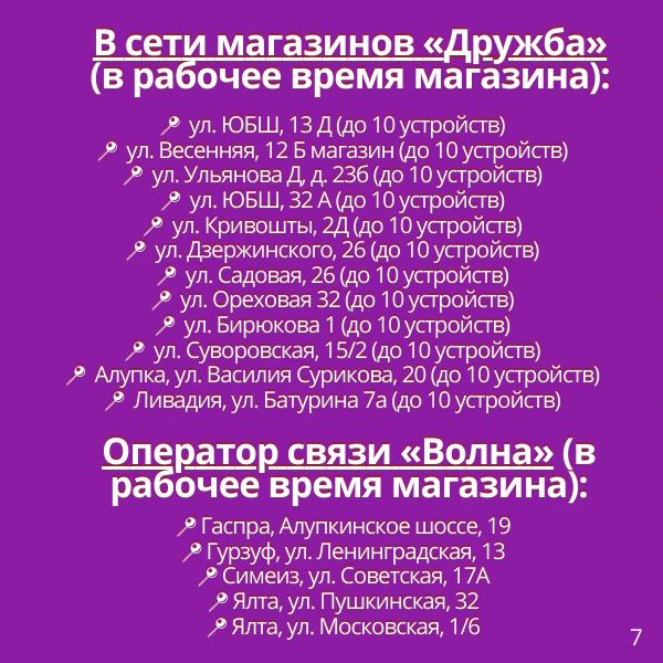 Адреса Центров содействия в Ялтинском регионе Адреса Центров содействия в Ялтинском регионе