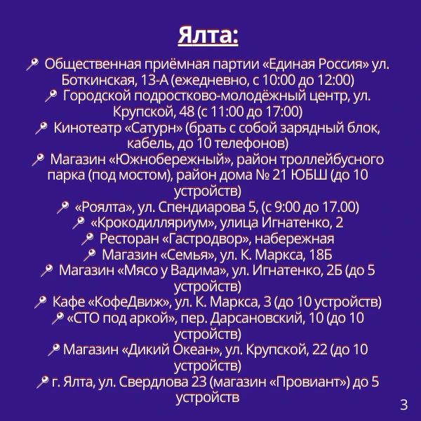Адреса Центров содействия в Ялтинском регионе Адреса Центров содействия в Ялтинском регионе