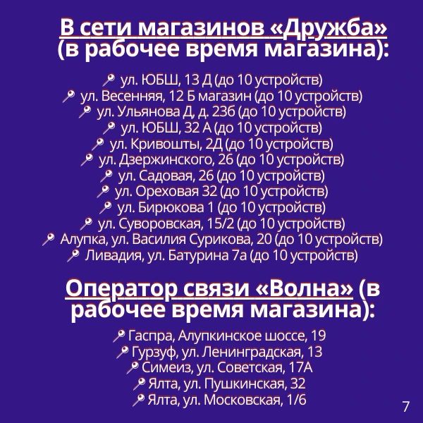 Адреса Центров содействия в Ялтинском регионе Адреса Центров содействия в Ялтинском регионе