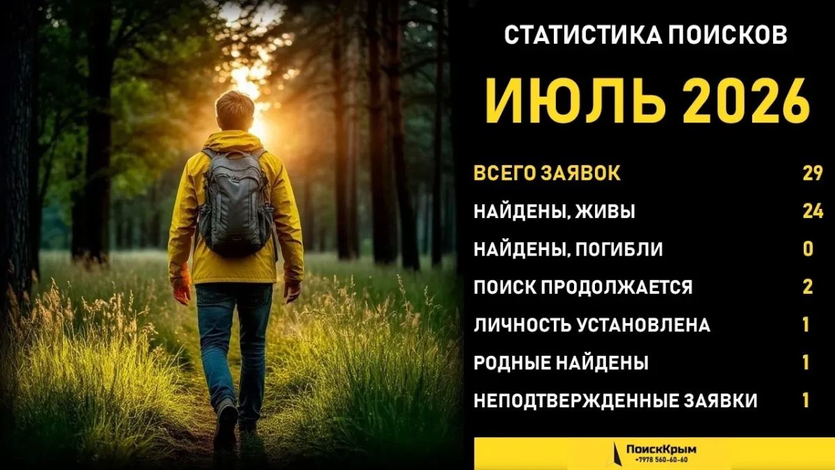 За месяц волонтерам поступило 29 обращений о пропавших людях в Крыму