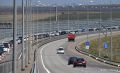 150 авто стоят в очереди перед Крымским мостом со стороны Тамани