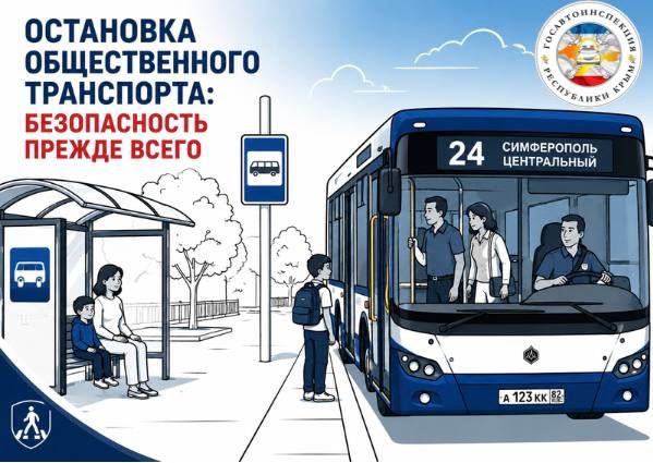 ОСТАНОВКА ОБЩЕСТВЕННОГО ТРАНСПОРТА: БЕЗОПАСНОСТЬ ПРЕЖДЕ ВСЕГО