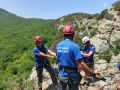 Севастопольские спасатели совершенствовали свои навки на горе Орта-Кая