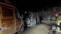 Огнеборцы ликвидируют пожар на СТО в Ялте