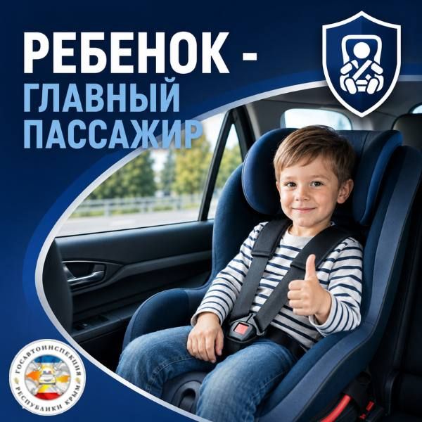 РЕБЁНОК — ГЛАВНЫЙ ПАССАЖИР