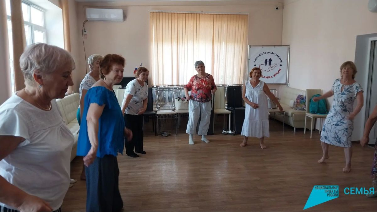 «Живые танцы» в феодосийском отделении «Активное долголетие» «Живые танцы» в феодосийском отделении «Активное долголетие»