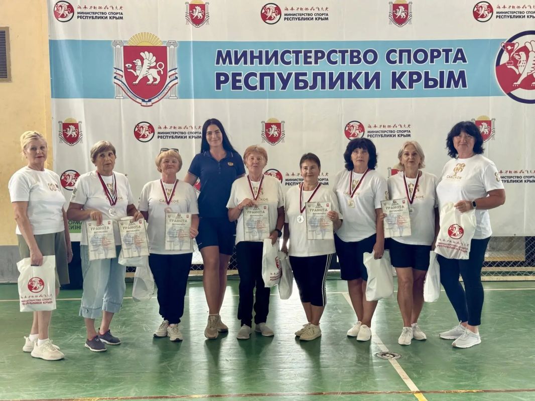 Команда по северной ходьбе «САКСКОЕ ДОЛГОЛЕТИЕ» достойно представила город Саки на региональном этапе XI Спартакиады пенсионеров России в Республике Крым, который прошёл при поддержке Министерства спорта Республики Крым Команда по северной ходьбе «САКСКОЕ ДОЛГОЛЕТИЕ» достойно представила город Саки на региональном этапе XI Спартакиады пенсионеров России в Республике Крым, который прошёл при поддержке Министерства спорта Республики Крым
