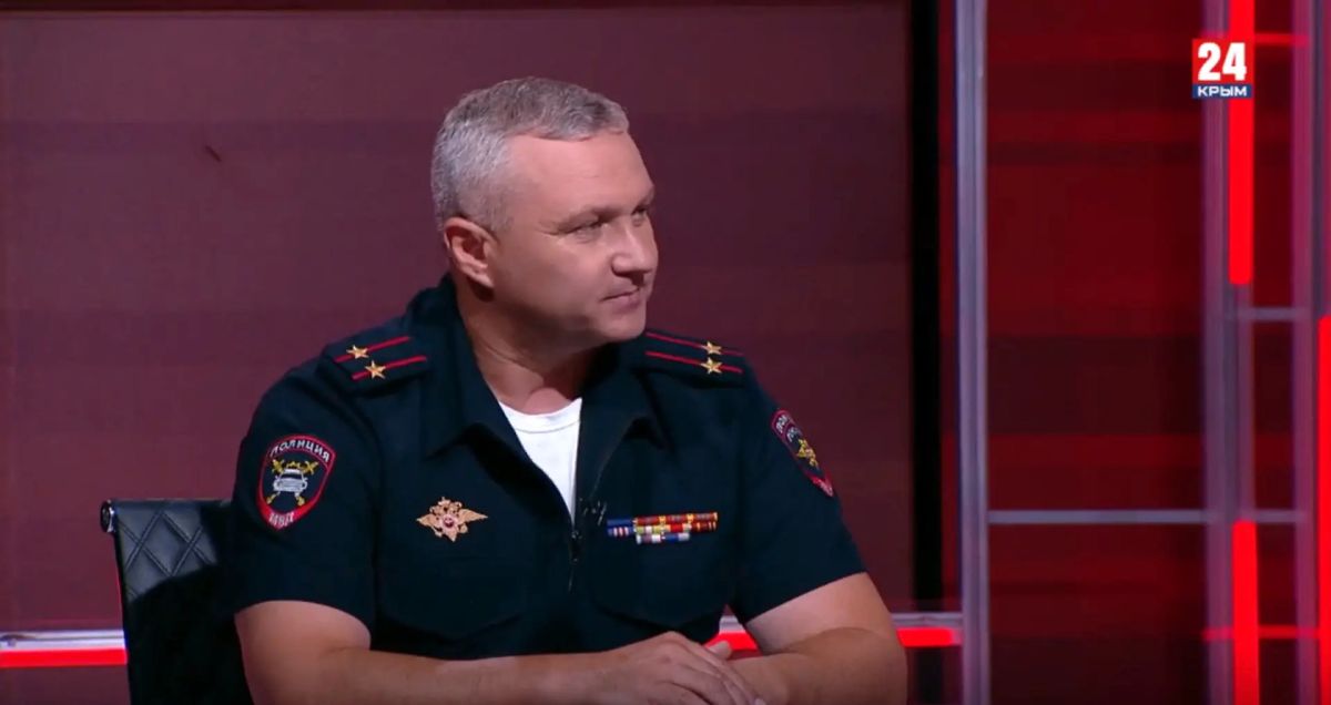СМИ О НАС: В эфире телеканала «Крым 24» выступил заместитель начальника управления — начальник отдела ДПС ГИБДД МВД по Республике Крым