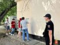 В Симферополе закрасили наркограффити