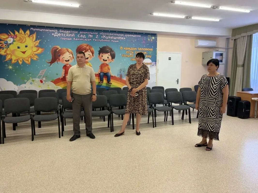В Бахчисарайском районе завершается приёмка образовательных учреждений к новому учебному году В Бахчисарайском районе завершается приёмка образовательных учреждений к новому учебному году