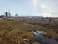 В прокуратуре Крыма показали фото с места падения башенного крана в Евпатории