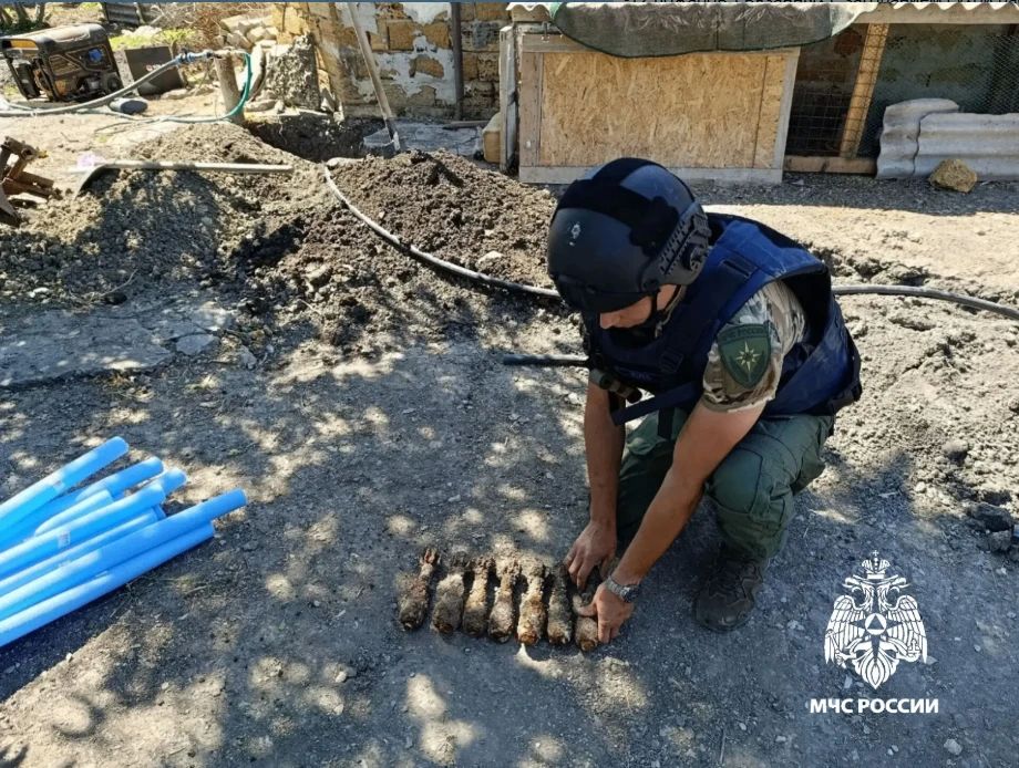 Обезврежены взрывоопасные предметы Обезврежены взрывоопасные предметы