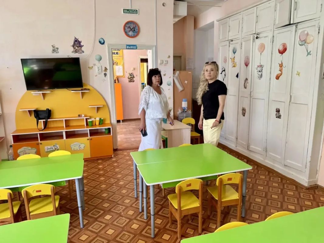 В детских садах ремонтируются санузлы В детских садах ремонтируются санузлы