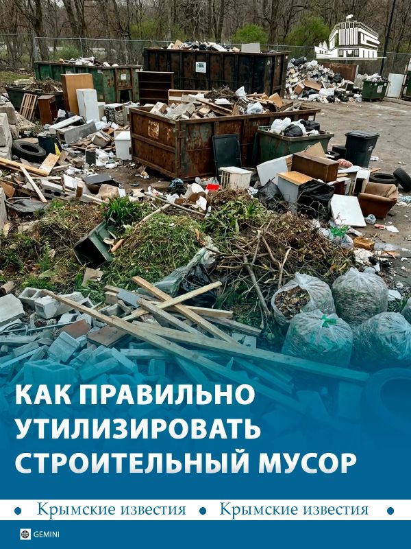 Строительный мусор и садовые отходы нельзя выбрасывать в обычные контейнеры – вывозить их имеют право только специальные компании с лицензией