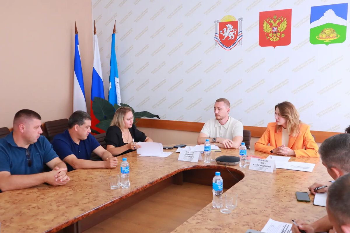 Под руководством заместителя Председателя Совета министров Республики Крым Ольги Александровны Шевцовой в администрации Белогорского района обсудили вопрос обращения со строительными и крупногабаритными отходами Под руководством заместителя Председателя Совета министров Республики Крым Ольги Александровны Шевцовой в администрации Белогорского района обсудили вопрос обращения со строительными и крупногабаритными отходами