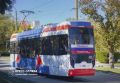 Уважаемые евпаторийцы!. В связи с отсутствием электроснабжения трамвайный подвижной состав на маршруты не вышел