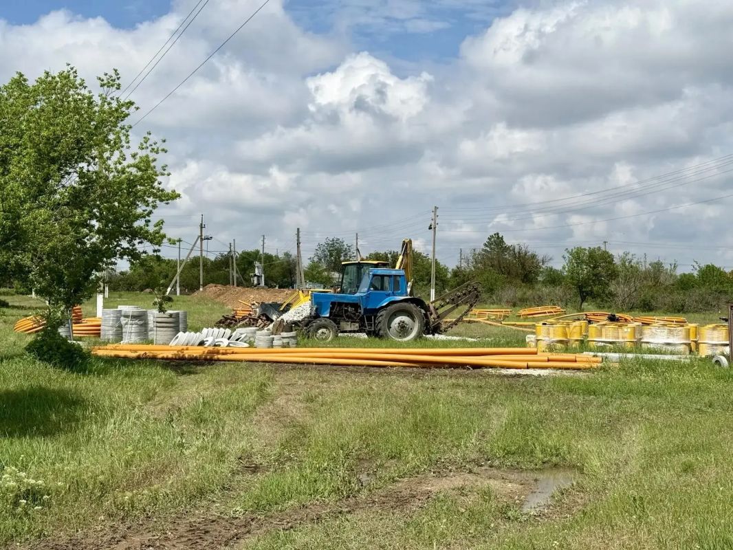 В Республике Крым продолжается работа по газификации негазифицированных населенных пунктов