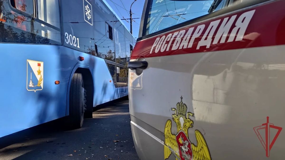 Росгвардейцы пресекли нарушение правопорядка в общественном транспорте Севастополя