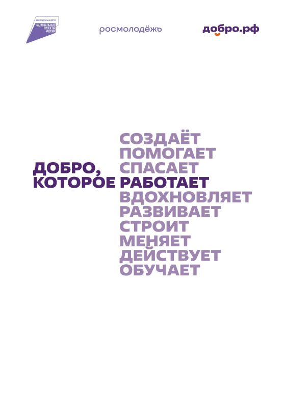 Добро.рф. — это место, где люди, организации и инициативы объединяются, чтобы делать полезное для общества Добро.рф. — это место, где люди, организации и инициативы объединяются, чтобы делать полезное для общества