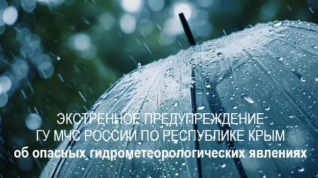 Крымэнерго: Днем 27 июля и в течение суток 28 августа 2026 года в Крыму ожидаются дожди, в южных и восточных районах сильные, усиление северо-восточного ветра до 15-20 м/с (