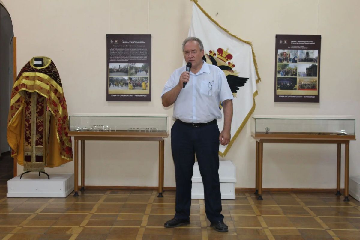 В Крымском этнографическом музее 28 августа 2026 года состоялось открытие выставки «Где ступает нога казака, там наступает мир» В Крымском этнографическом музее 28 августа 2026 года состоялось открытие выставки «Где ступает нога казака, там наступает мир»