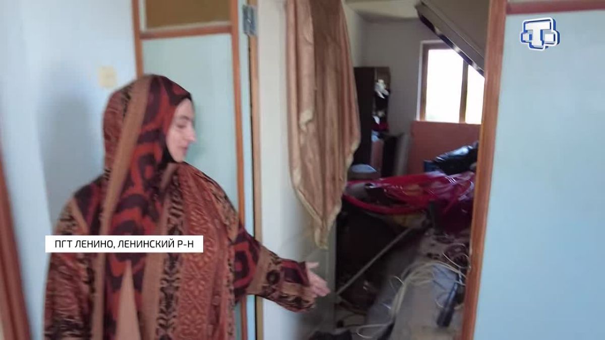 В Ленино продолжается благоустройство мечети Еди Къую