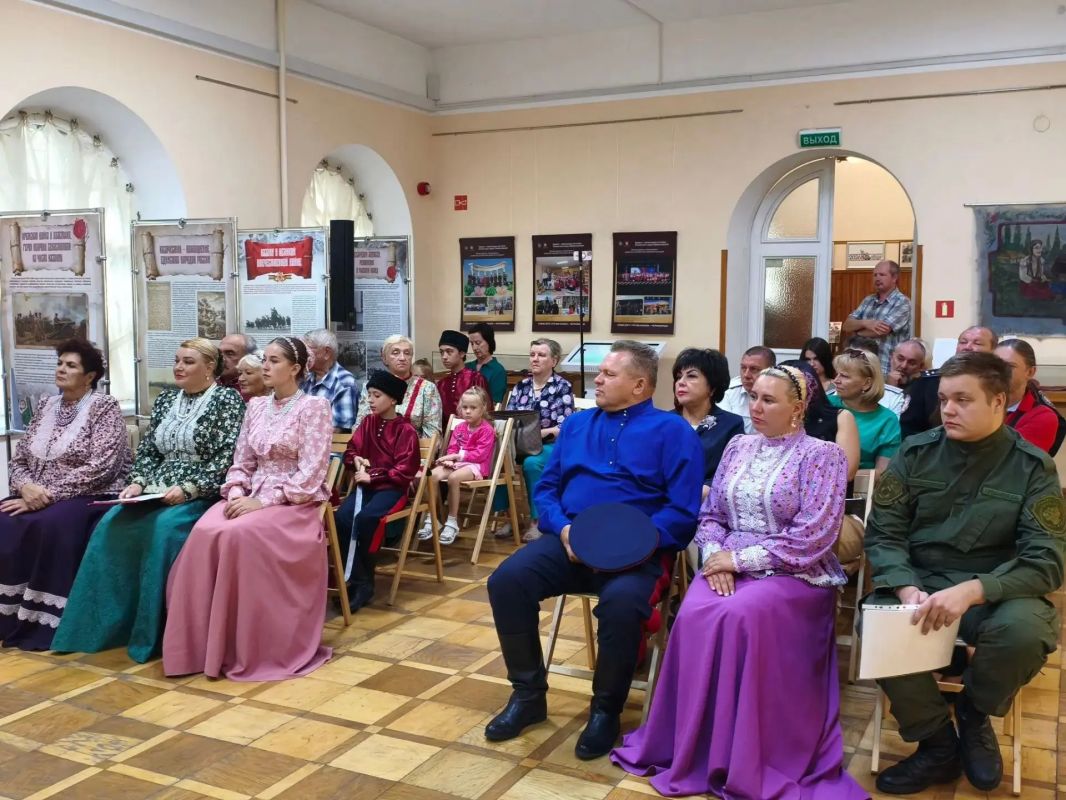 В Крымском этнографическом музее 28 августа 2026 года состоялось открытие выставки «Где ступает нога казака, там наступает мир» В Крымском этнографическом музее 28 августа 2026 года состоялось открытие выставки «Где ступает нога казака, там наступает мир»