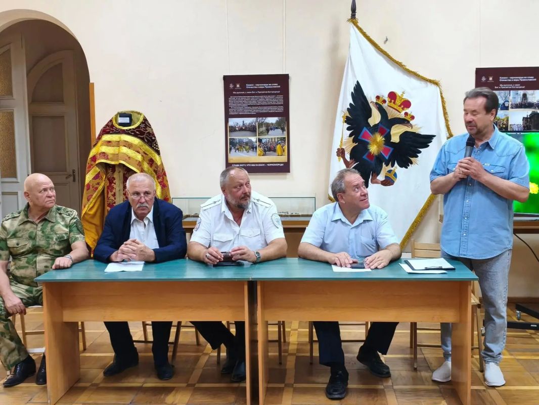 В Крымском этнографическом музее 28 августа 2026 года состоялось открытие выставки «Где ступает нога казака, там наступает мир» В Крымском этнографическом музее 28 августа 2026 года состоялось открытие выставки «Где ступает нога казака, там наступает мир»