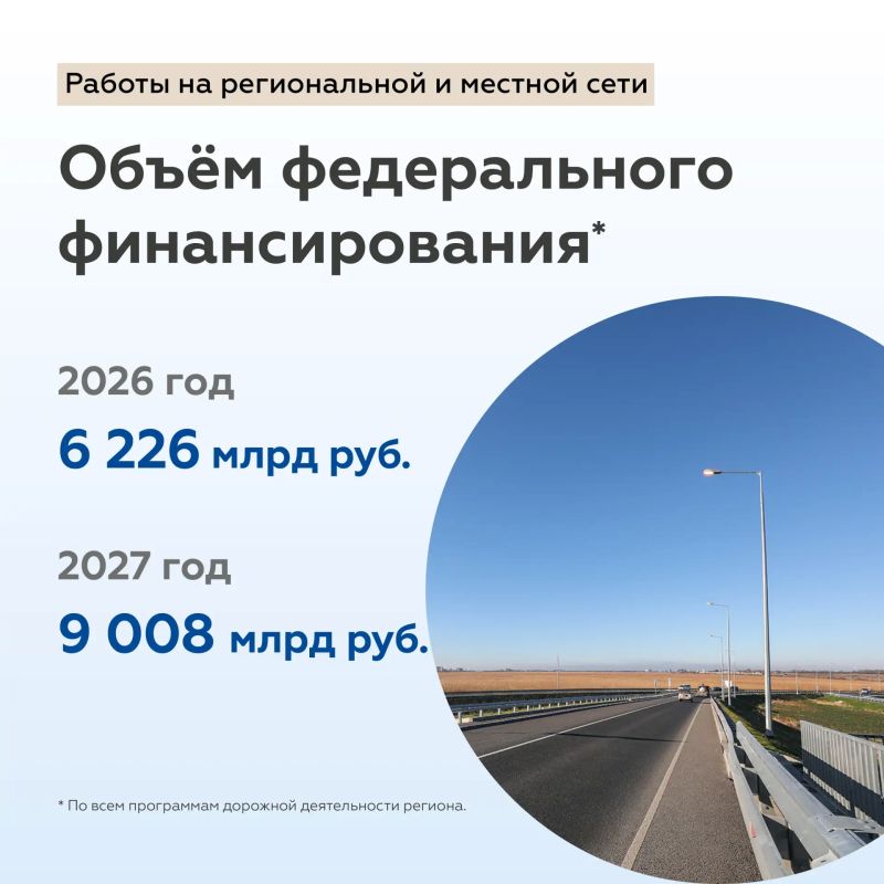 По дорогам юга: работы на федеральных трассах Краснодарского края По дорогам юга: работы на федеральных трассах Краснодарского края