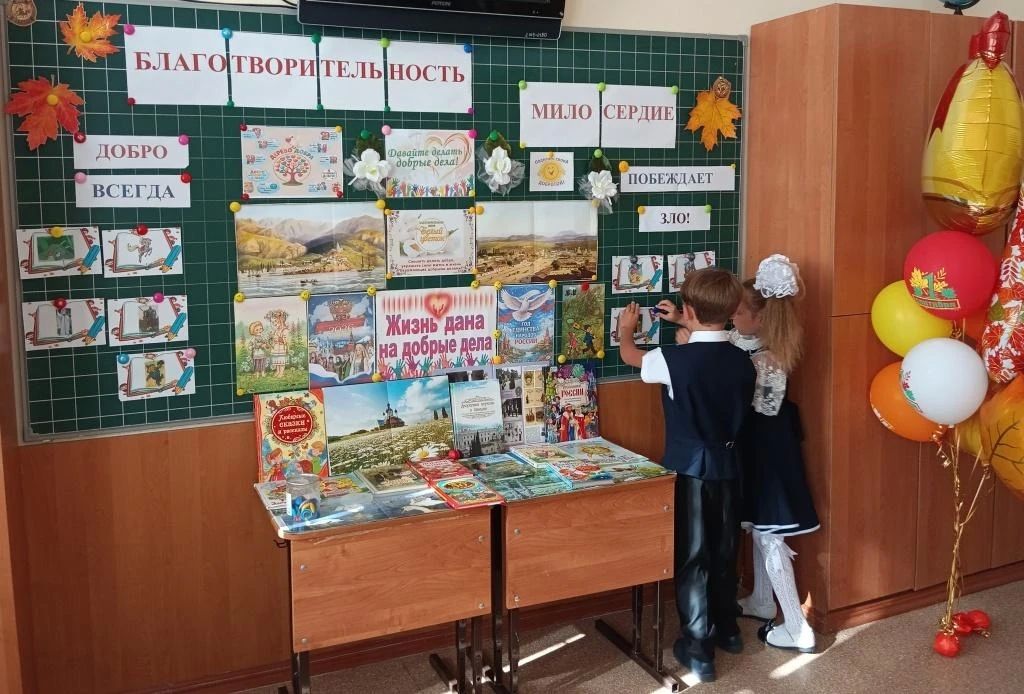 В рамках Года единства народов России сотрудники библиотеки-филиала № 4 им. М.М. Коцюбинского организовали для учащихся младшей школы столичной гимназии № 9 имени Героя Советского Союза В.А. Карлова час добра «Традиций живая... В рамках Года единства народов России сотрудники библиотеки-филиала № 4 им. М.М. Коцюбинского организовали для учащихся младшей школы столичной гимназии № 9 имени Героя Советского Союза В.А. Карлова час добра «Традиций живая...