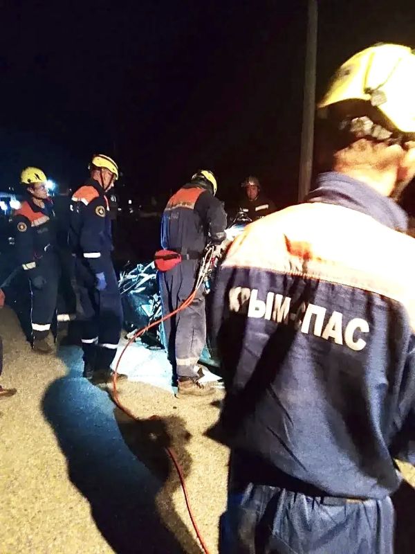 Ликвидация последствий ДТП на Тавриде Ликвидация последствий ДТП на Тавриде