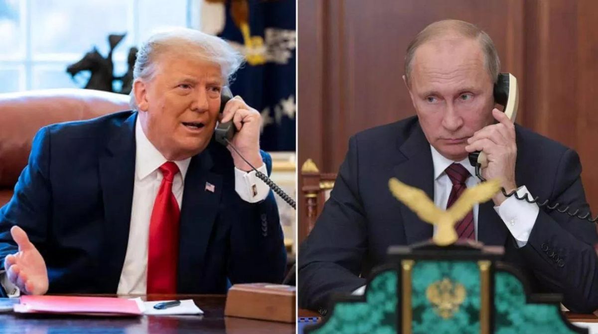 Путин и Трамп провели телефонный разговор