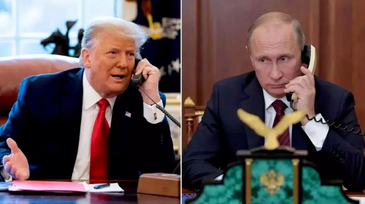 Трамп дал высокую оценку телефонному разговору с Путиным