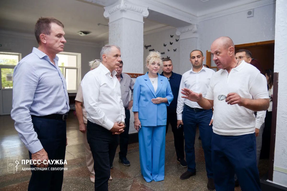 Крымский спикер посетил Евпаторию Крымский спикер посетил Евпаторию