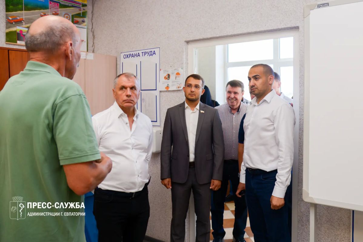 Крымский спикер посетил Евпаторию Крымский спикер посетил Евпаторию