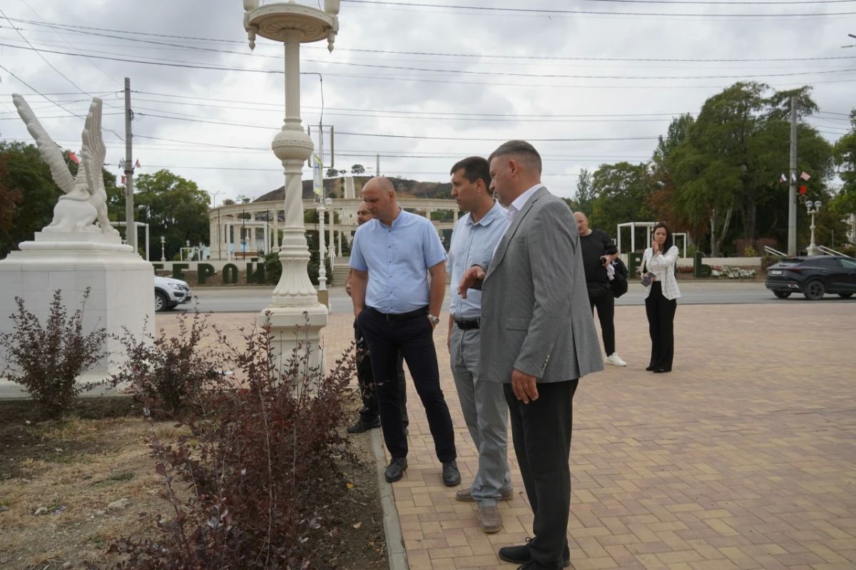 В сквере «Монетка» запустили систему автополива В сквере «Монетка» запустили систему автополива
