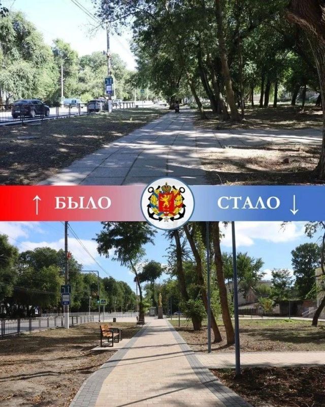 В Керчи завершили благоустройство сквера у остановки «Фабрика-кухня» В Керчи завершили благоустройство сквера у остановки «Фабрика-кухня»