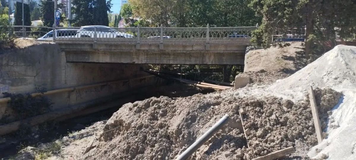 Специалисты ГБУ РК «Крымская ГГМЭ» приняли участие в комиссионном осмотре русла реки УлуУзень (УзеньБаш) на территории города Алушты