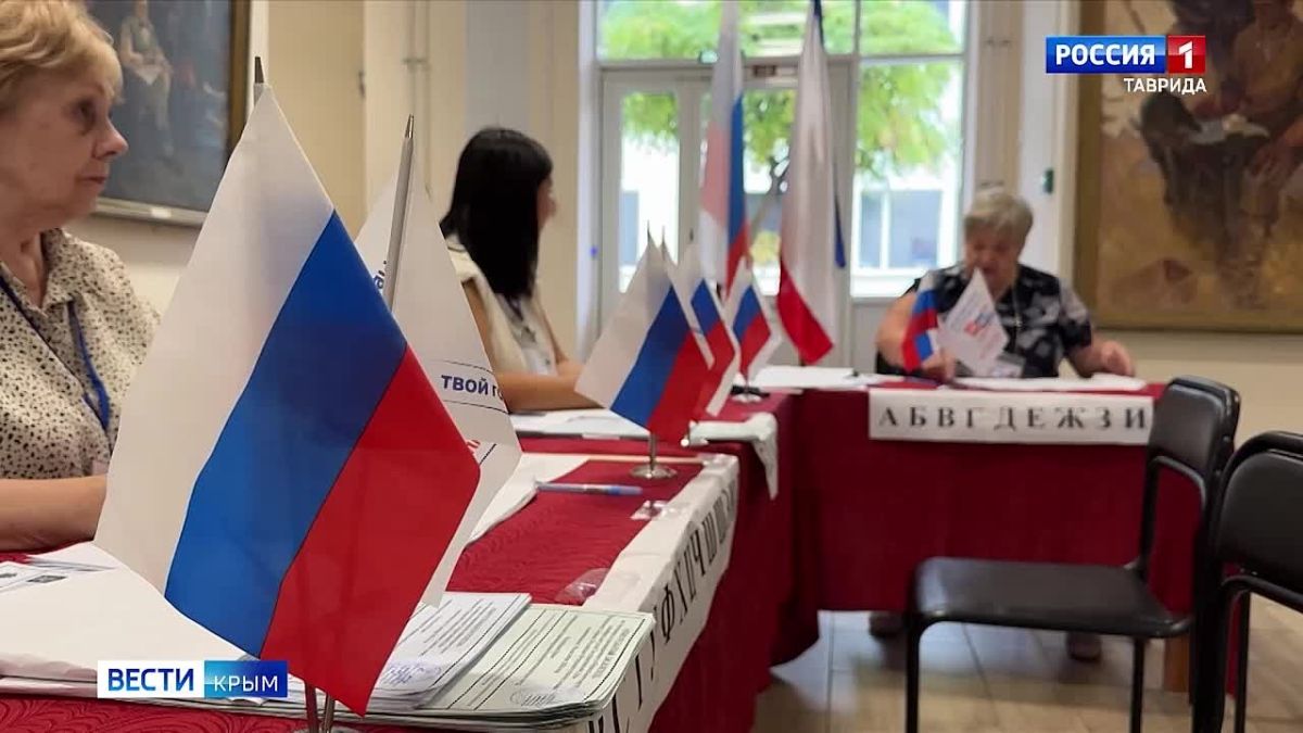 В Крыму стартовали выборы депутатов Госдумы IX созыва, а также дополнительные выборы регионального и муниципального уровней