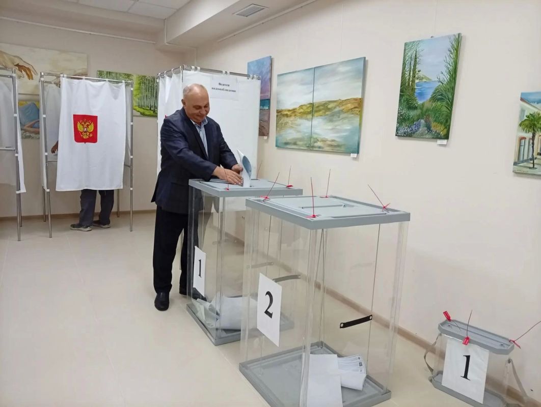 Василий Грабован: Земляки! Только что вернулся со своего избирательного участка