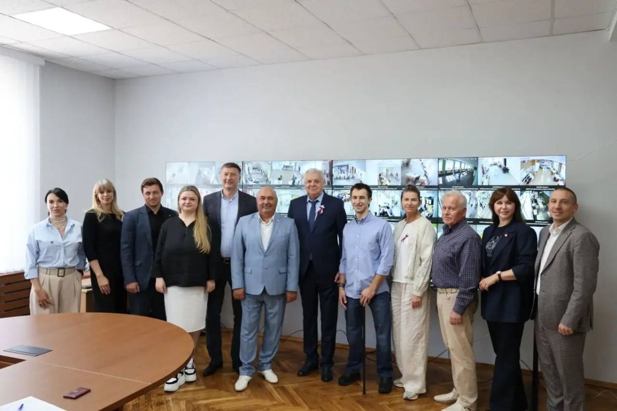 Глава Избиркома Крыма Михаил Малышев посетил Центр общественного наблюдения за выборами