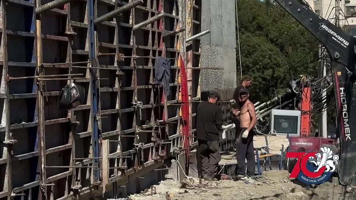 Строительство 72-квартирного жилого дома в Малом Маяке выходит на финишную прямую