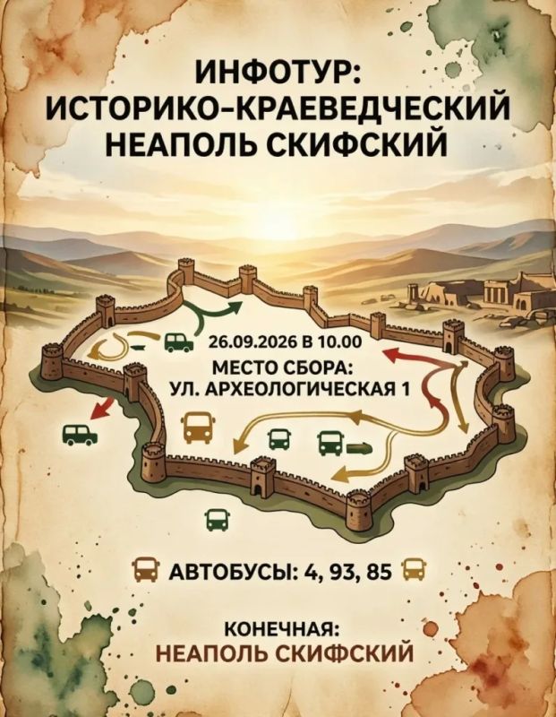 Ко Всемирному дню туризма — бесплатные экскурсии по Симферополю!