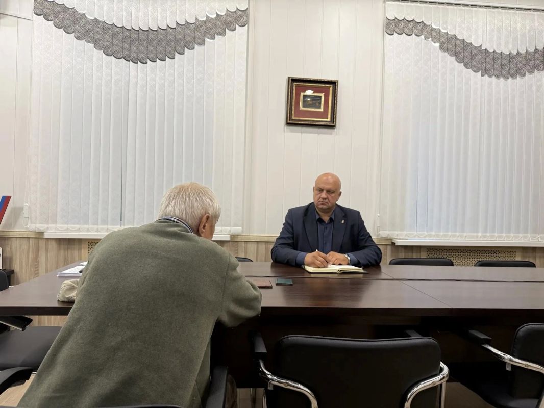 Дмитрий Мильгевский: Сегодня провёл очередной приём граждан Дмитрий Мильгевский: Сегодня провёл очередной приём граждан