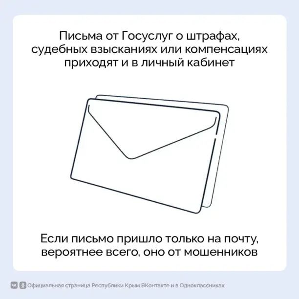 Как различать письма от мошенников и Госуслуг Как различать письма от мошенников и Госуслуг